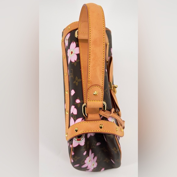 Preloved Louis Vuitton Vintage Monogram Cherry Blossom Sac Retro with Wallet - Picture 6 of 15